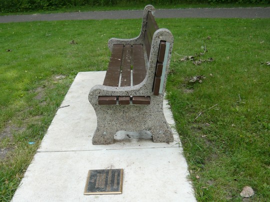 Memorial Bench for Sandy